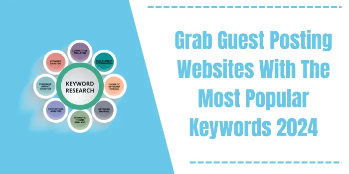 Grab Guest Posting Websites With The Most Popular Keywords 2024