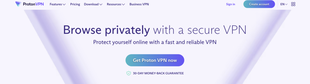 ProtonVPN- Fastest CapCut VPN