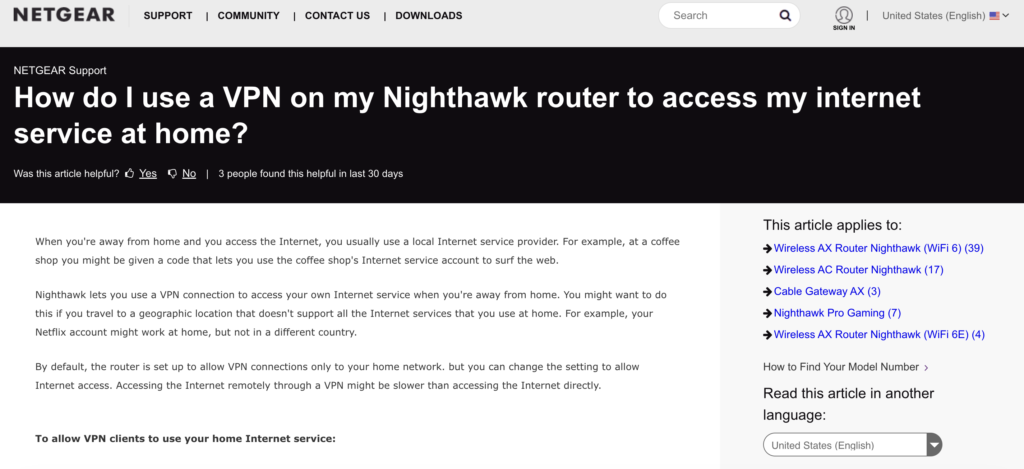 Can I Put VPN On My Nighthawk Router?
